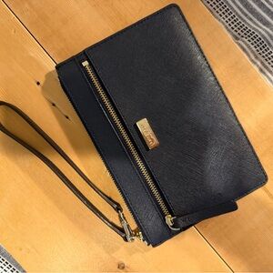 Kate Spade Midnight Blue Wristlet Clutch